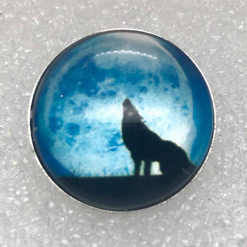 Snap button 20mm Gingersnaps Wolf ASN20